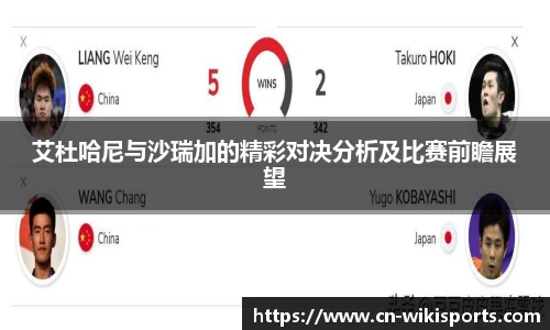 艾杜哈尼与沙瑞加的精彩对决分析及比赛前瞻展望